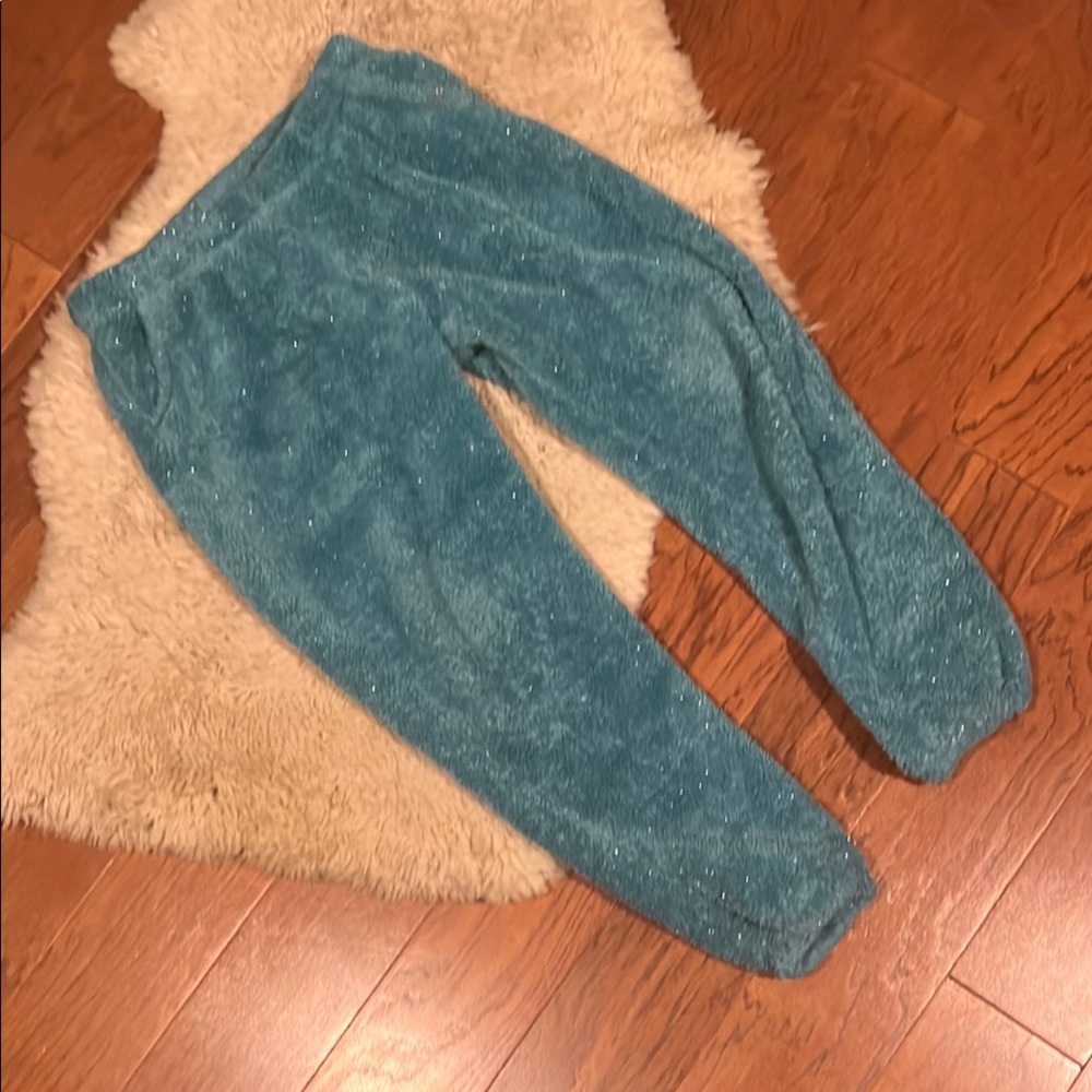 Cozy Teal Kids Bottoms